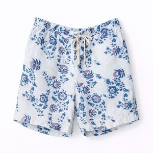 Corridor Printed Linen Shorts